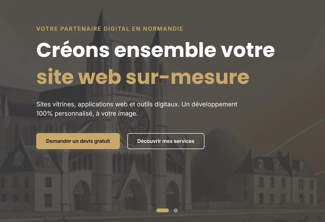 Mon site web principal